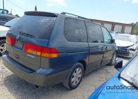 2003 Honda Odyssey Ex-L from USA, damaged, VIN 5FNRL18953B139506